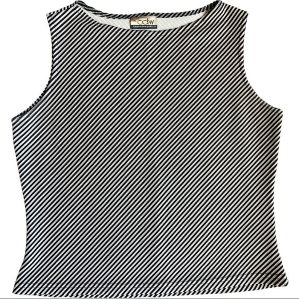 CDW creative design size large sleeveless blouse